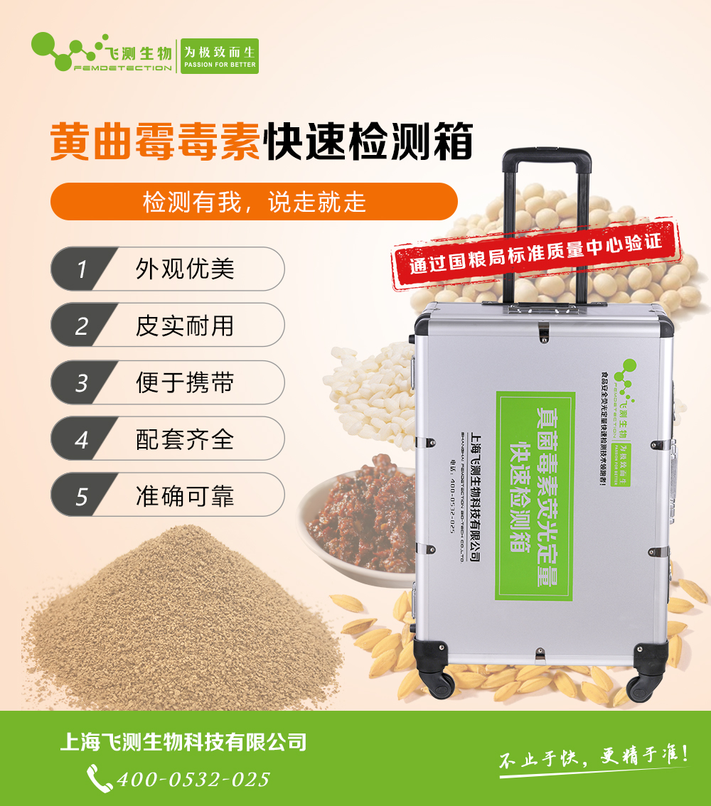 黄曲霉毒素检测箱