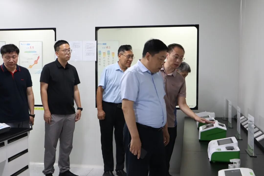 国家粮科院专家组莅临南京微测调研